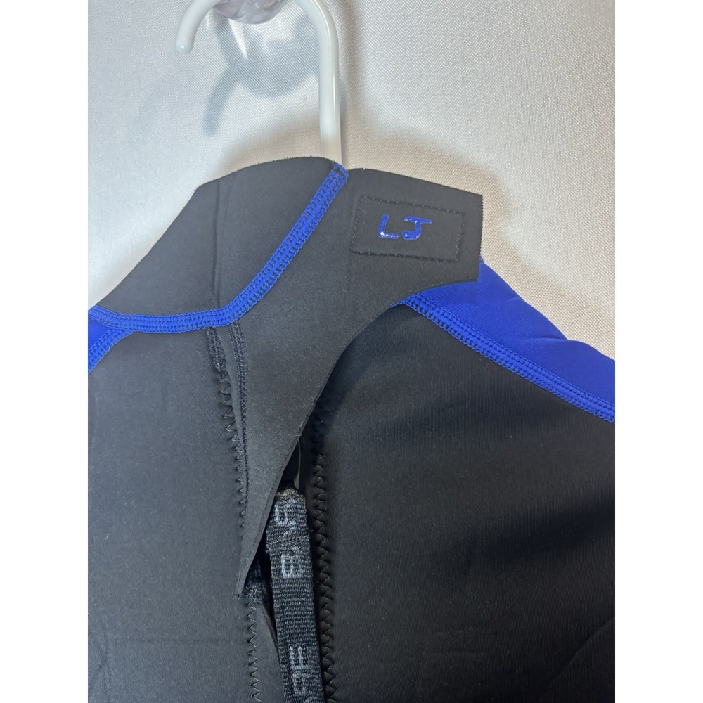 Bare 2mm Sport Shorty Wetsuit Men's LJ Black Blue Back Zip Neoprene - Picture 12 of 16